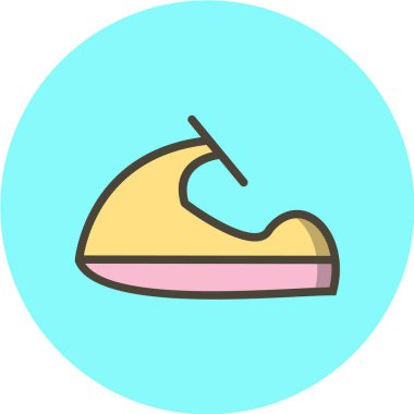 minimalist vektör illüstrasyonu, uygulama simgesi