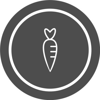 Gıda Web ikonu vektör illüstrasyonu 