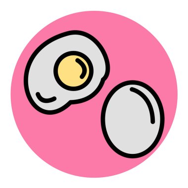 Gıda Web ikonu vektör illüstrasyonu 