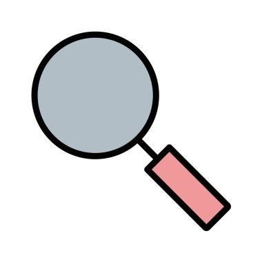 Büyüteç, vektör çizimi