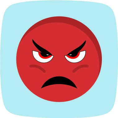 Moda Biçimli Emoji Simgesi İzole Arkaplan 