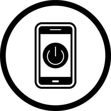 Mobil Uygulama Simgesinde Moda Tarzı İzole Arkaplan Gücü