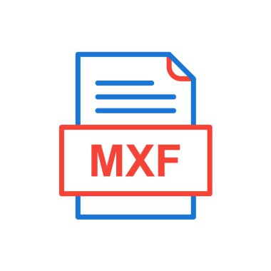 dosya biçimi simgesi, vektör illüstrasyonu