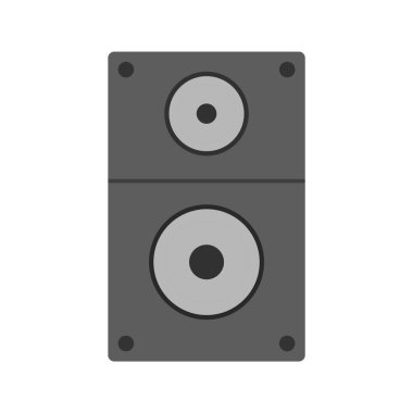 Moda Biçimli Sözcü Simgesi İzole Arkaplan