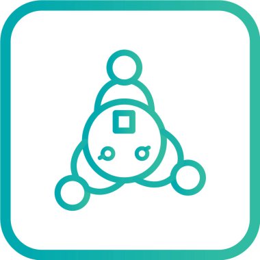 Uygulama modern simgesinin vektör illüstrasyonu