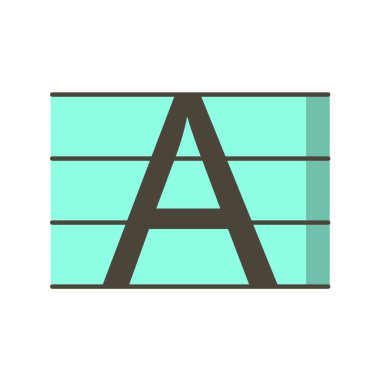 Modern yapı simgesinin vektör illüstrasyonu