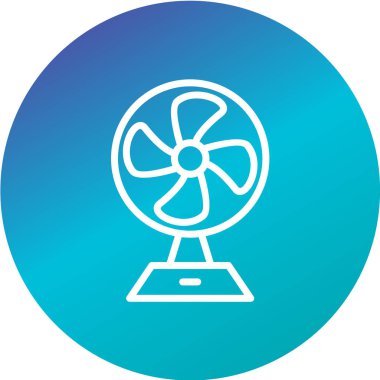 Vektör illüstrasyonu, hava kurutucusunun basit simgesi