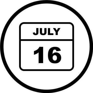 Takvim simgesi tasarımı, vektör illüstrasyonu