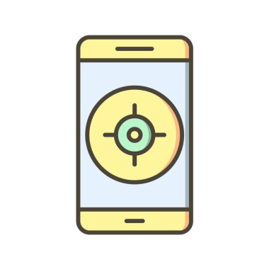 Mobil Uygulamalar konsept vektör çizimi beyaz arkaplan üzerinde 