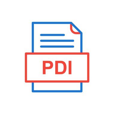 dosya biçimi simgesi, vektör illüstrasyonu