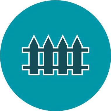 Bahçıvanlık simgesi evli tasarım vektörü illüstrasyonu