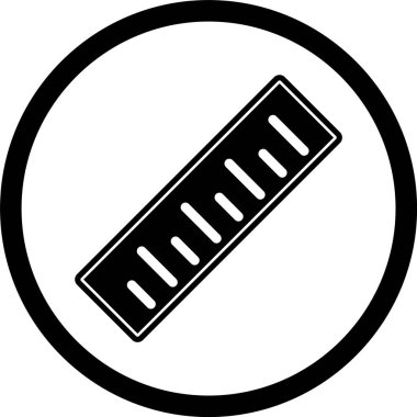 Simgeyi Moda Biçimli İzole Arkaplanda Ölçekle      