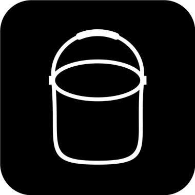 kova ağ ikonu vektör illüstrasyonu 