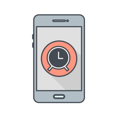 Mobil Uygulamalar konsept vektör çizimi beyaz arkaplan üzerinde 