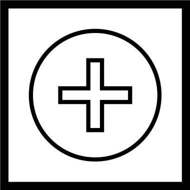 tıbbi simge vektör illüstrasyonu