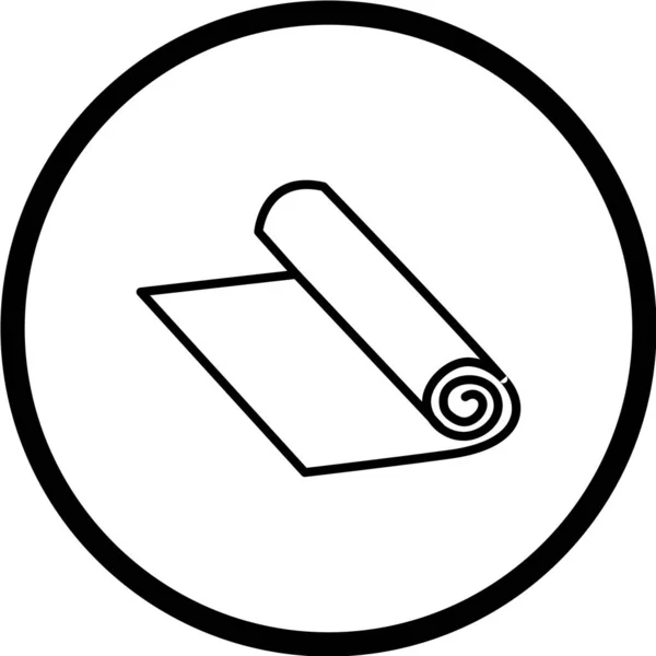 Illustrazione Vettoriale Dell Icona Singola Penna Isolata — Vettoriale Stock
