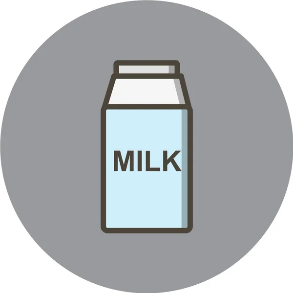 Ilustração Vetorial Ícone Web Alimentos Bebidas — Vetor de Stock