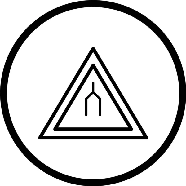 Verkehrszeichensymbol Vektorillustration — Stockvektor