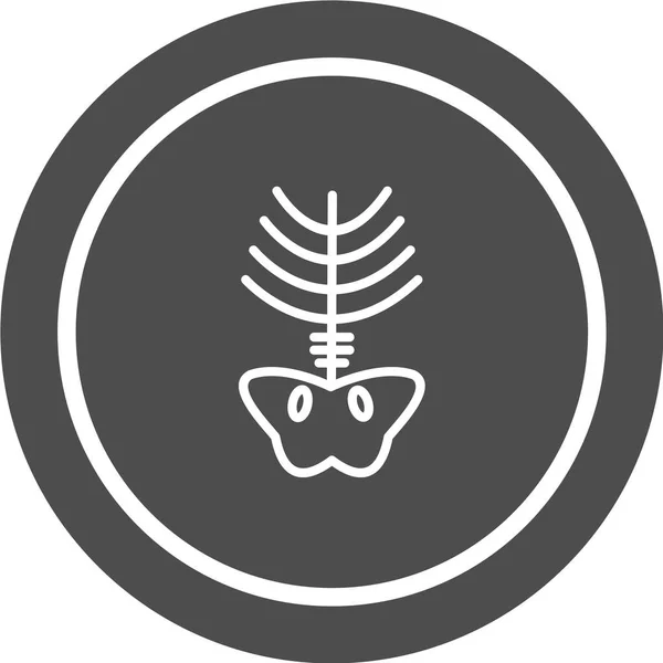 Tintenfisch Vektor Symbol Insektenzeichen Halloween Symbol — Stockvektor
