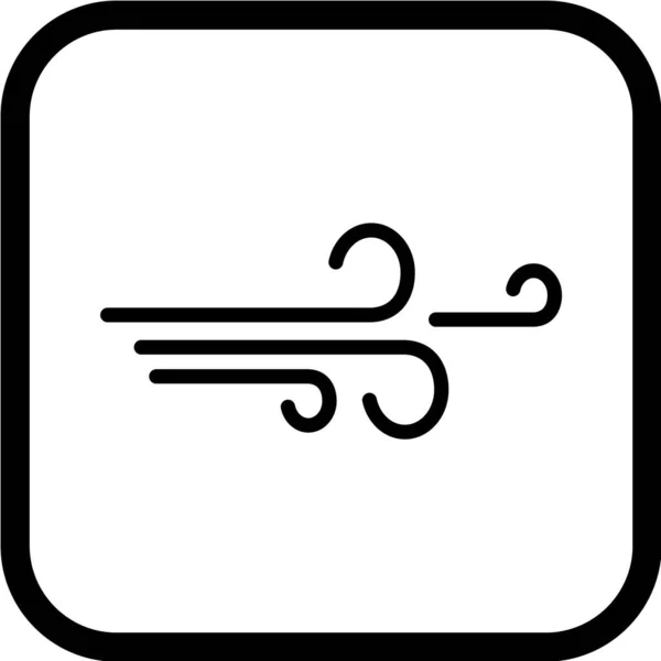 Windenergie Symbol Vektorillustration — Stockvektor