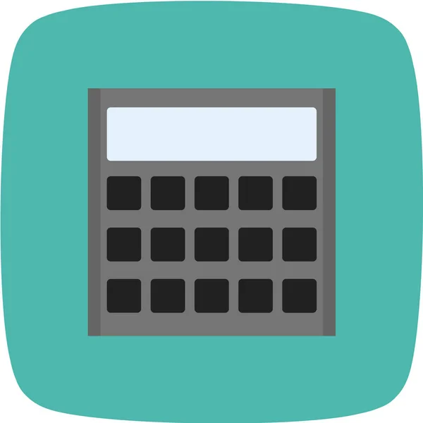 Projekt Ikony Kalkulatora Ilustracja Wektora — Wektor stockowy