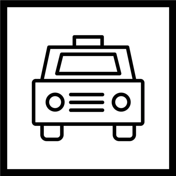 Icono Transporte Vector Ilustración — Archivo Imágenes Vectoriales