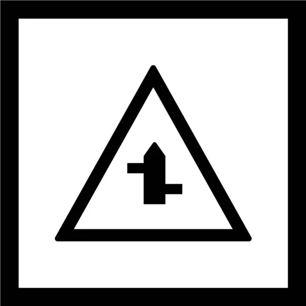 Verkehrszeichensymbol Vektorillustration — Stockvektor