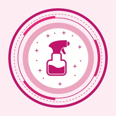  Spreyleme Simgesi Moda Biçiminde İzole Arkaplan