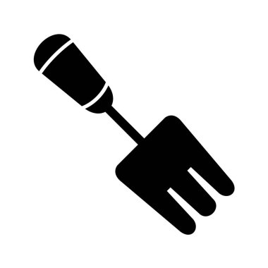 Bahçıvanlık simgesi evli tasarım vektörü illüstrasyonu