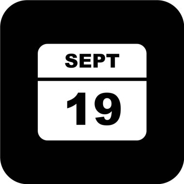 Takvim simgesinin vektör illüstrasyonu 