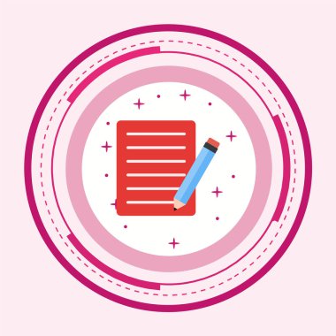 Uygulama modern simgesinin vektör illüstrasyonu