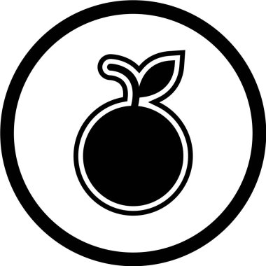 Gıda Web ikonu vektör illüstrasyonu 