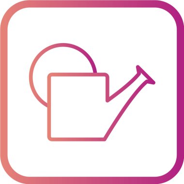 sulandırma web simgesi vektör illüstrasyonu 