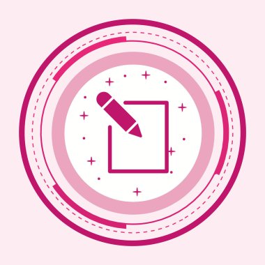 Simgeyi Moda Biçiminde İzole Arka Gruplandırılmış Olarak Düzenle