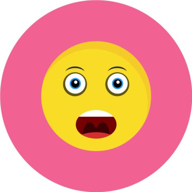 Emoji Simgesi Moda Biçiminde, vektör