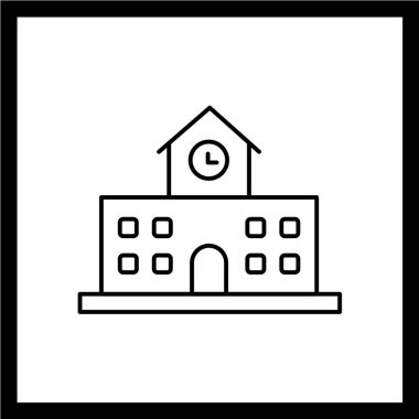 Modern eğitim ikonunun vektör illüstrasyonu