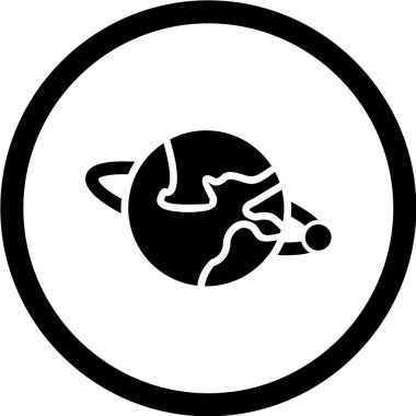 Siyah ve beyaz simgesinin vektör illüstrasyonu