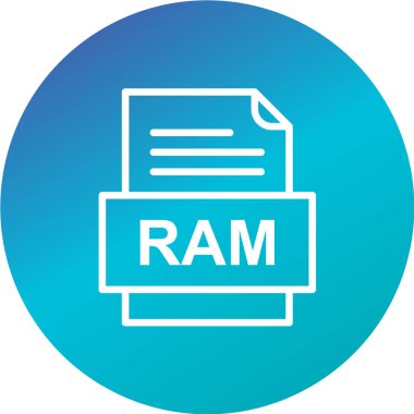 tipik dosya biçimi vektör illüstrasyonu 