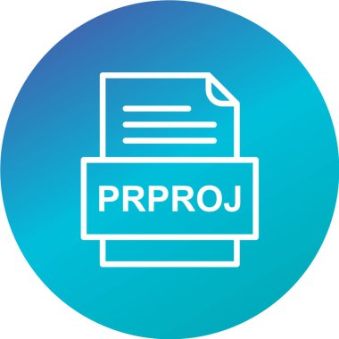 tipik dosya biçimi vektör illüstrasyonu 