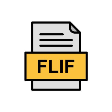 dosya biçimi simgesi, vektör illüstrasyonu