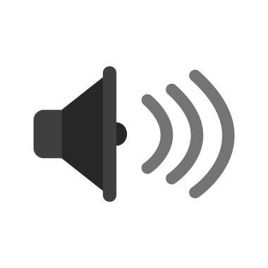 Ses Simgesi Moda Biçimli Ayrı Arkaplan