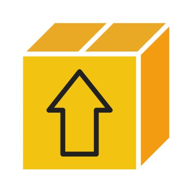 Kutu simgesi vektör illüstrasyonu yükle