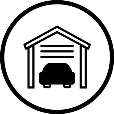 Ev simgesinin vektör illüstrasyonu