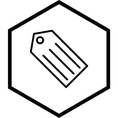 fiyat etiketi vektör simgesi