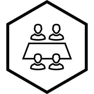 Çalışma Takımı Simgesi Moda Biçimli Ayrı Arkaplan