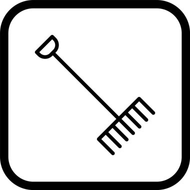 Moda Biçiminde Tırmık Simgesi İzole Arkaplan