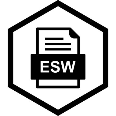 dosya biçimi simgesi vektör illüstrasyonu