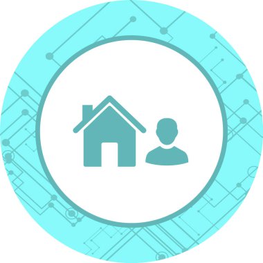 Moda Biçimli Ajan Simgesi Ayrı Arka Gruplandırılmış