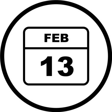 Tarih için takvimi olan illüstrasyon