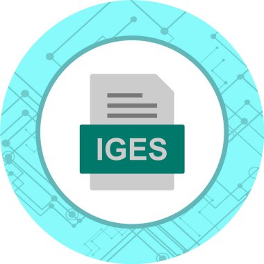 dosya biçimi simgesi, vektör illüstrasyonu 